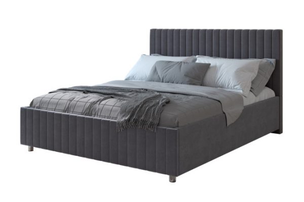 Vivaldi bed frame dark gray 140x200 cm