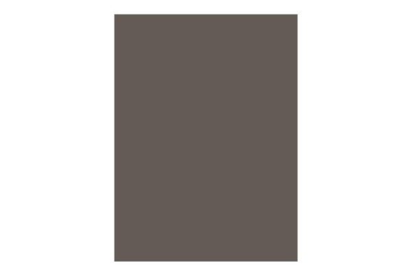 Demi cabinet front with drawer 39.6x53.6 cm, matte taupe color