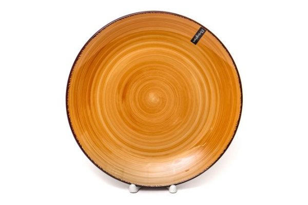 Small plate Airbrush Sand Ceramics, 27 cm