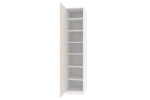 jg2mbzhtzkldsfp5iaq1foti3wgeed8k.jpg Wardrobe 1-door Oscar Grevy 50x236x59.6 cm, white, Cadena light