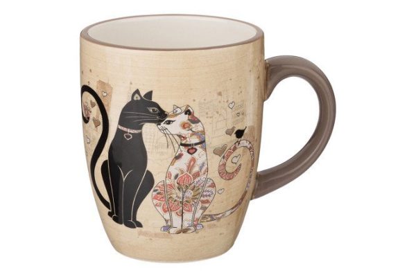 Mug Parisian Cats 300 ml, Ceramics