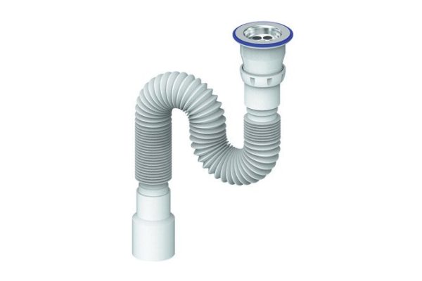 Corrugated siphon 1 1/2"x40/50 UNICORN D220