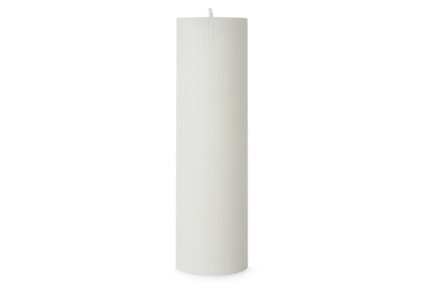 Candle Hall Ribbed 20 cm, 1 pc.