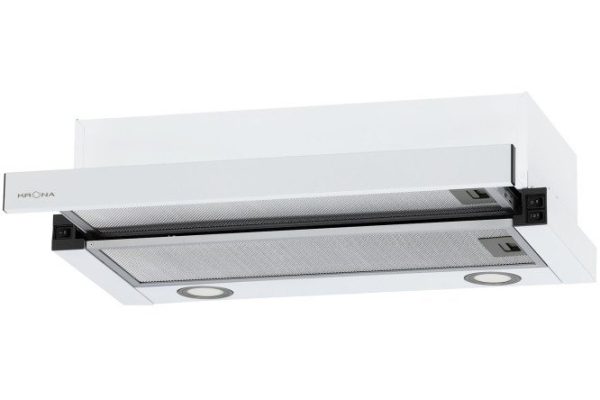 Hood KRONAsteel Kamilla T 600 white color white, 59.7x16.2x30 cm