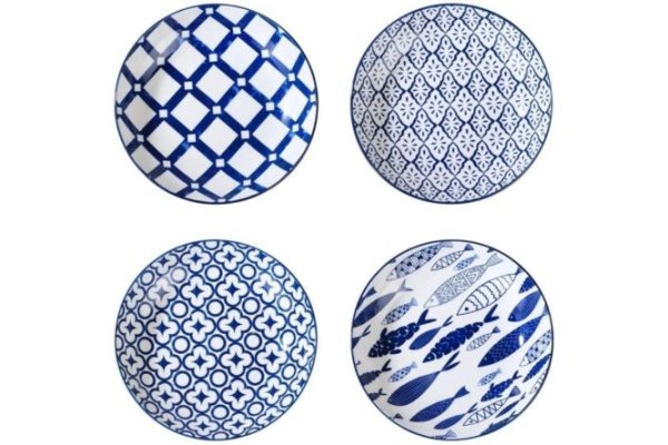 Set of plates HOMIUM Japanese collection Charm Ceramics, 4 pcs.