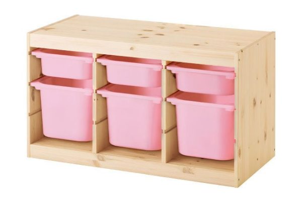 Alpha rack 94x52x44 cm, with containers