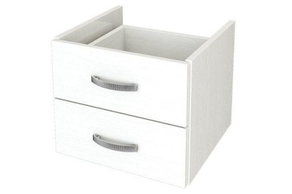 Set of drawers for the Liberty shelving unit, small, white