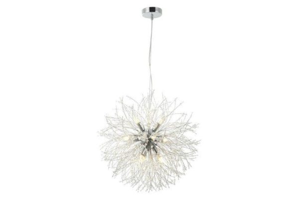 Hanging chandelier STILFORT Salut 20 sq.m., 50x55x50 cm, G9