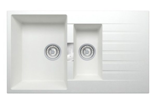 TOLERO Loft TL-860 943865 mortise sink with drainer 50x86x20 cm