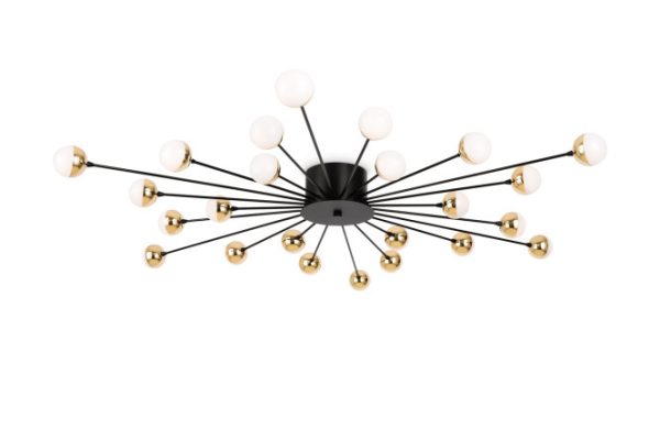 Ceiling lamp FREYA Celebrity 4.8 sq.m., 116x10x116 cm, G4