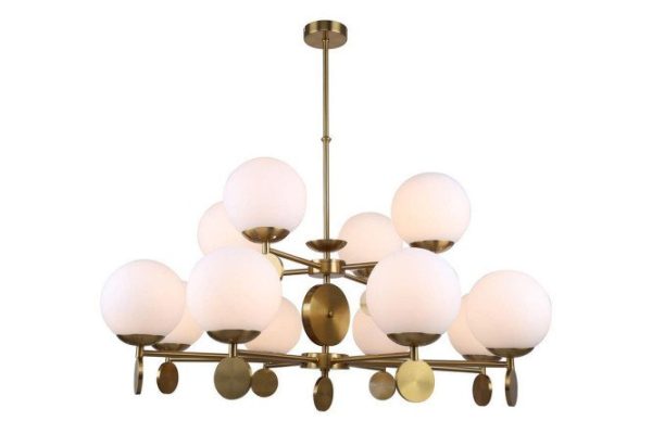 Hanging chandelier STILFORT Marcela 36 sq.m., 92x67x92 cm, E27