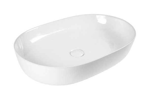 Surface-mounted sink BOND Oval S51-600 Surface-mounted, 60x13.5x40 cm