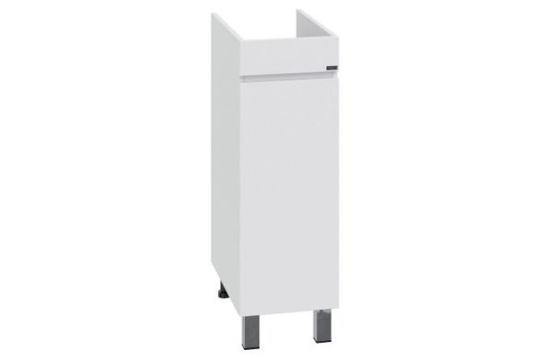 Floor stand SANTA Mars 1 door 29 cm, frame color white, facade white