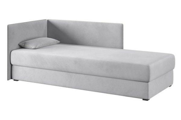 Ottoman with lifting mechanism MIA color gray