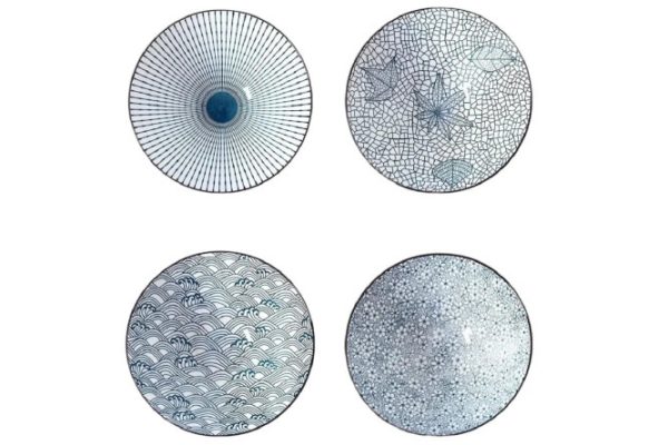 Set of plates ZDK Kitchen Ceramics, 4 pcs.