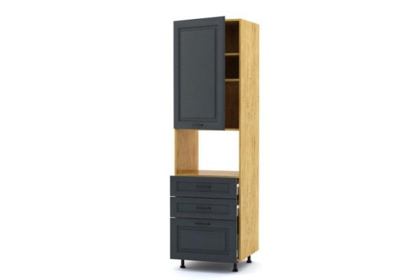 Marengo facade for microwave cabinet 59.6x93 cm, Marengo color