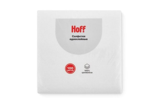 Single-layer napkins Hall 100 pcs.