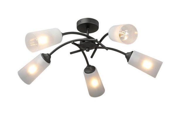 Chandelier V2850-1/5PL 15 sq.m., 69x23x69 cm, E27