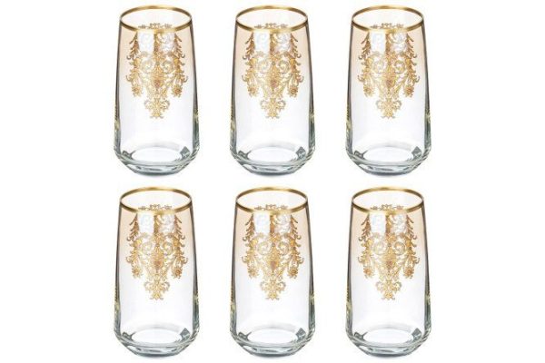 Set of glasses 197-1005 480 ml, Glass, 6 pcs.