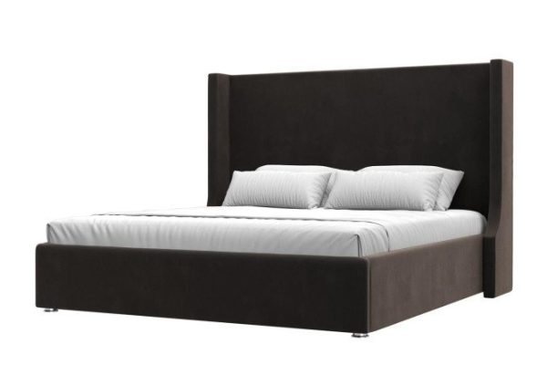 Bed with lifting mechanism Largo color brown 200x200 cm
