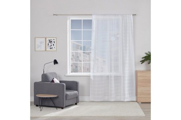 MICASA Hilda tulle 200x260 cm, 1 piece, white