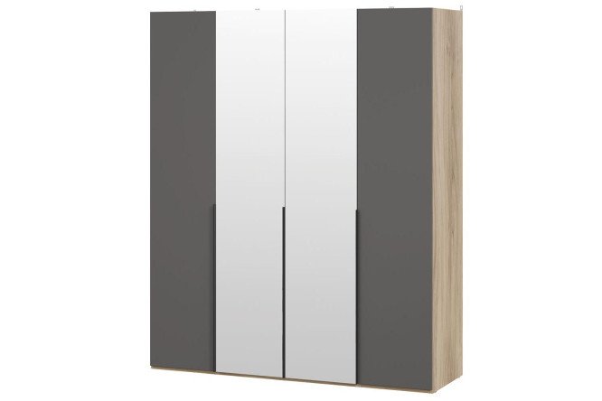 Wardrobe with 2 fixed and 2 mirrored doors Porto SM-393.07.108