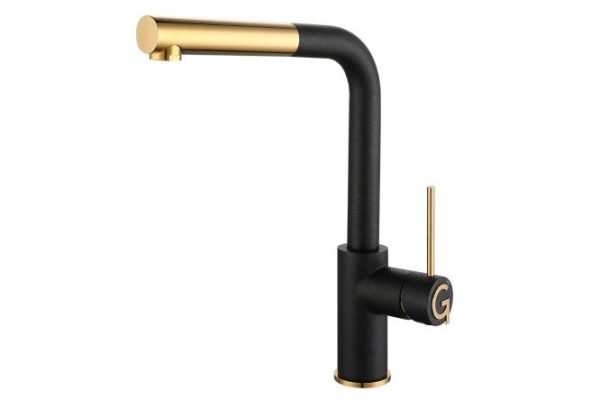 Kitchen mixer RIVELATO Albano 1573503 antracite oro
