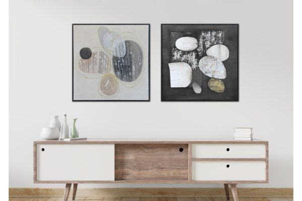 Set of reproductions in frame EOPE8384 62x62 cm