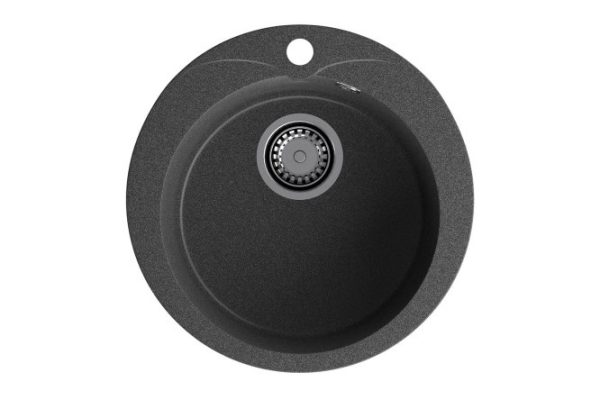 Inset sink GRANFEST Rondo GF-R-480 47x47x19 cm