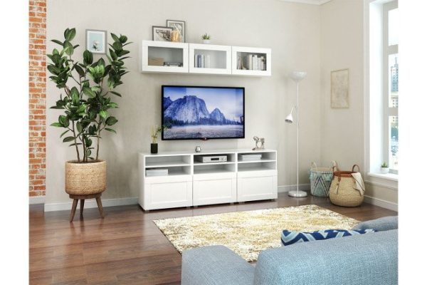 Modular living room Oscar Skagen 180x180x40 cm, white