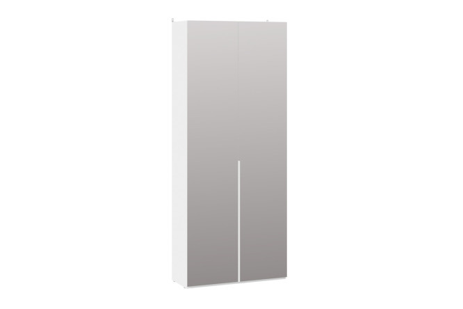 Porto wardrobe with 2 mirrored doors 89.8x217.1x36.6 cm