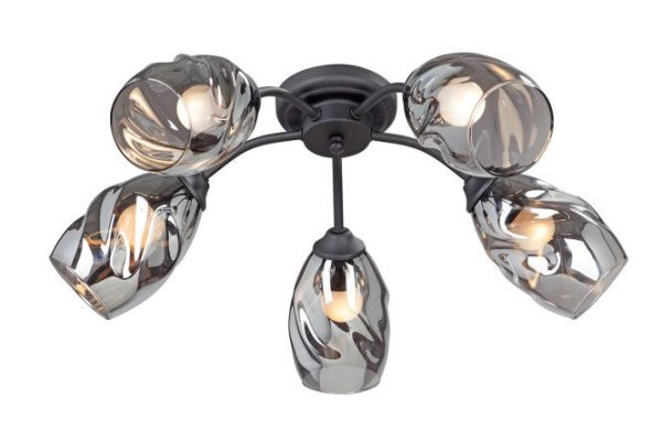 Chandelier VITALUCE V4936-1/5PL 15 sq.m., 60x21x60 cm, E27