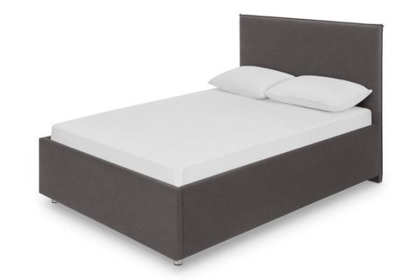 Megan bed with lifting mechanism, dark gray 180x200 cm