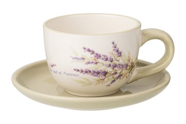 Tea pair for 1 person Soul of Provence 220 ml, Ceramics