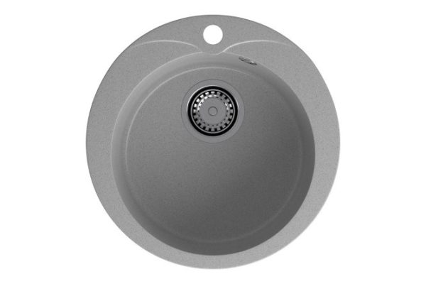 Inset sink GRANFEST Rondo GF-R-480 47x47x19 cm