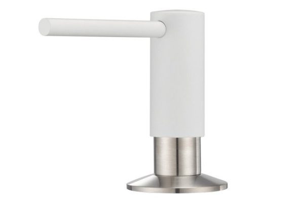 Built-in dispenser MILACIO Ultra for liquid soap 350 ml, Brass