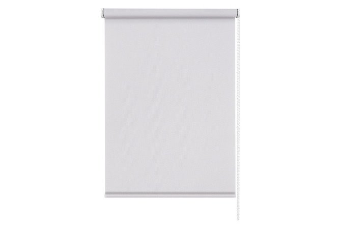 Roller blind Bond color white, 52x170 cm