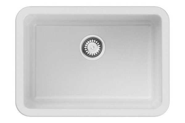 Inset sink OMOIKIRI Torishima 67-U/I-WH Glossy 4993866 67.3x48.3x25.7 cm