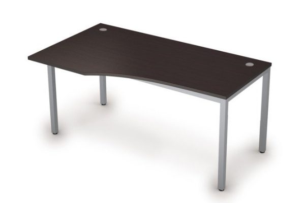 Left curved table Avance 160x75x90 cm