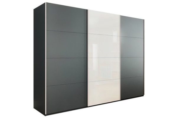 k6d0s1mk6l4yorfz1qr5844c59653wu2.jpg 3-door wardrobe Comet 300x220x66 cm, diamond gray, white