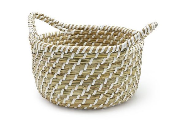 Basket with handles WF23-1B M 26x18x26 cm