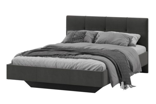 k7fgfkuqd12pwinlg8ph9zjddkrxaef4.jpg Bed Alice color graphite 140x200 cm