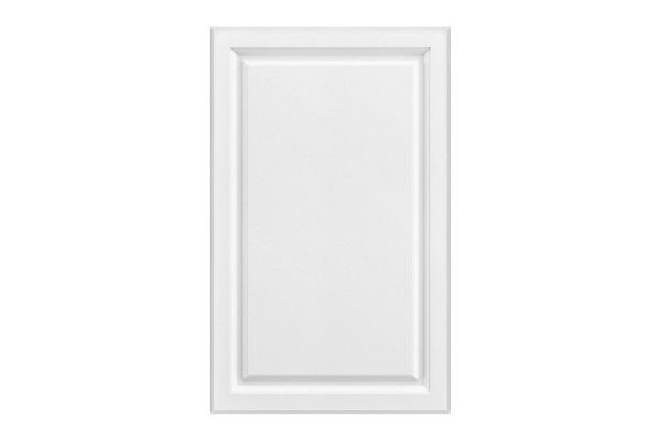 Aurora cabinet facade 59.6x95.6 cm, soft white snow color
