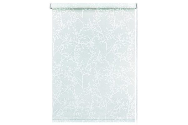 Roller blind Sakura color blue, 90x160 cm