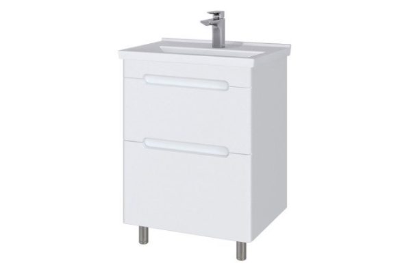 Sanstar floor stand Adel 168.1-1.4.1. 56.4 cm, frame color white, facade white