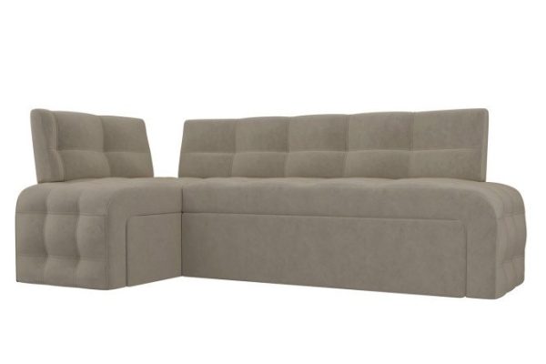Corner kitchen sofa Luxor with left corner, 210x82x115 cm