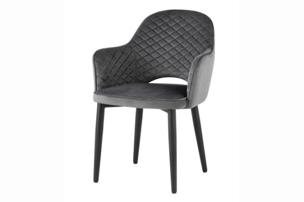 Venus diamond chair with armrests 58.5x82x64.5 cm