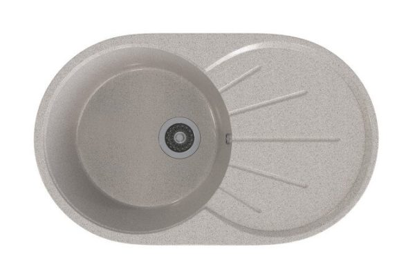 Inset sink with wing MIXLINE Standard ML-GMS05 551105 73.5x45.5x17 cm