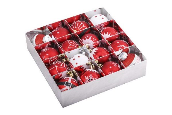Set of Christmas balls Russian winter 591984 16 pcs.