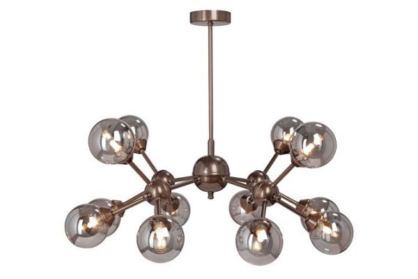 Chandelier VITALUCE V4881-7/12PL 36 sq.m., 69x62x69 cm, G9